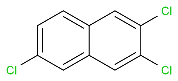 2,3,6-Trichloronaphthalene_分子结构_CAS_55720-40-6)