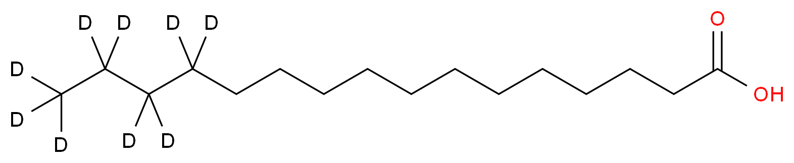 (13,13,14,14,15,15,16,16,16-<sup>2</sup>H<sub>9</sub>)hexadecanoic acid_分子结构_CAS_1173022-49-5