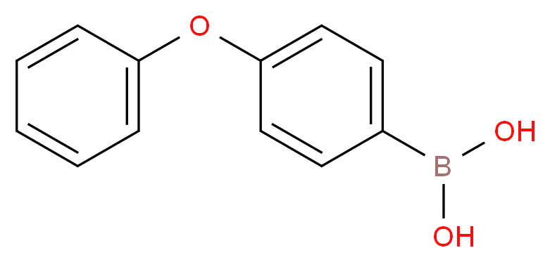 4-苯氧基苯硼酸_分子结构_CAS_51067-38-0)