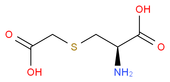 S-CARBOXYMETHYL-L-CYSTEINE_分子结构_CAS_638-23-3)