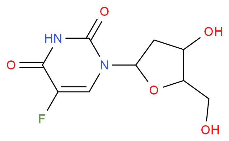 CAS_50-91-9 molecular structure