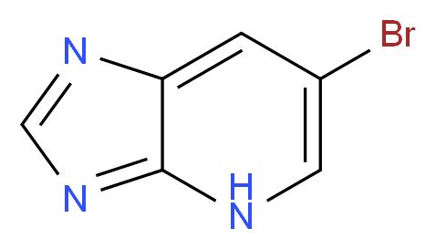 6-Bromo-4H-imidazo[4,5-b]pyridine_分子结构_CAS_28279-49-4)