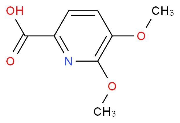 5,6-Dimethoxypicolinic acid_分子结构_CAS_324028-89-9)