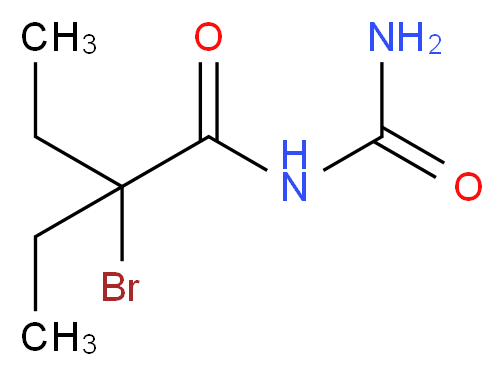 BROMODIETHYLACETYLUREA_分子结构_CAS_77-65-6)