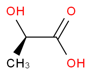 D-Lactic Acid_分子结构_CAS_10326-41-7)