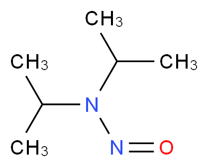 nitrosobis(propan-2-yl)amine_分子结构_CAS_601-77-4