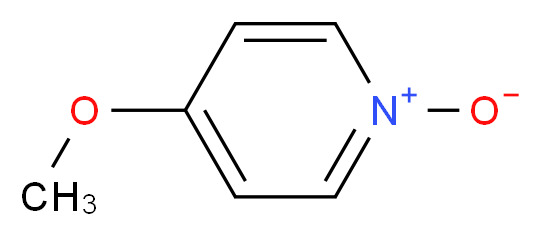 4-METHOXYPYRIDINE N-OXIDE_分子结构_CAS_1122-96-9)