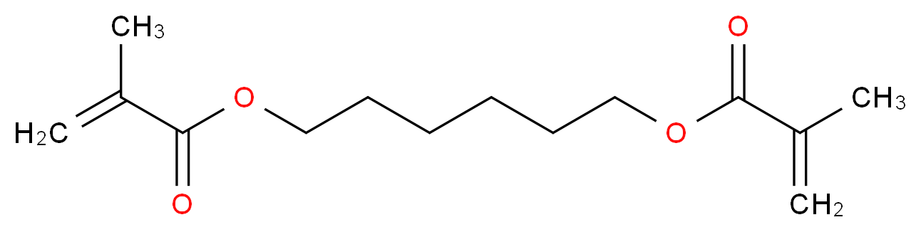 6-[(2-methylprop-2-enoyl)oxy]hexyl 2-methylprop-2-enoate_分子结构_CAS_6606-59-3