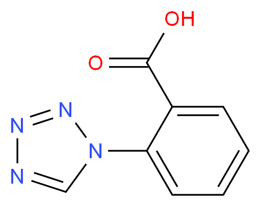 2-Tetrazol-1-yl-benzoic acid_分子结构_CAS_116570-12-8)