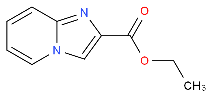 ethyl imidazo[1,2-a]pyridine-2-carboxylate_分子结构_CAS_38922-77-9