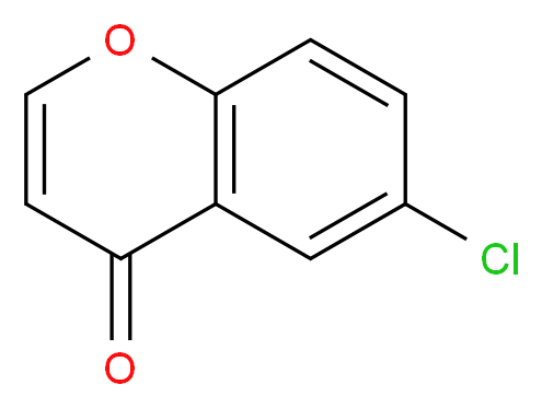 6-chloro-4H-chromen-4-one_分子结构_CAS_33533-99-2