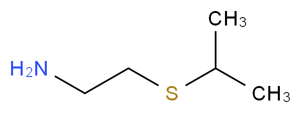 2-(isopropylthio)ethanamine_分子结构_CAS_927-69-5)