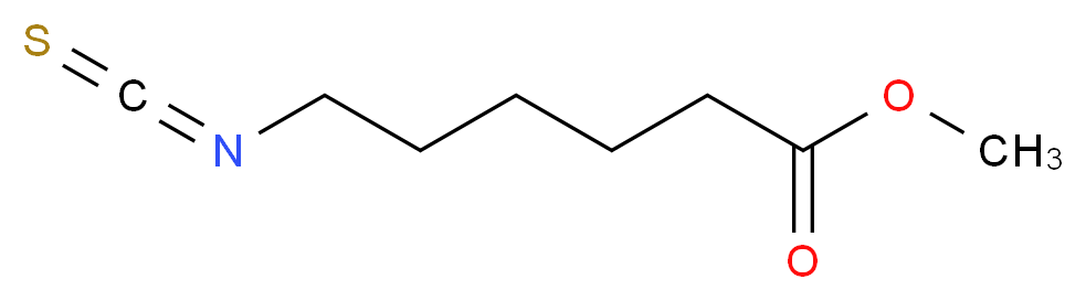 methyl 6-isothiocyanatohexanoate_分子结构_CAS_16424-87-6)