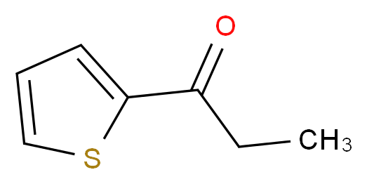 1-(2-噻吩基)1-丙酮_分子结构_CAS_13679-75-9)