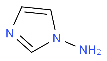 IMIDAZOL-1-AMINE_分子结构_CAS_51741-29-8)