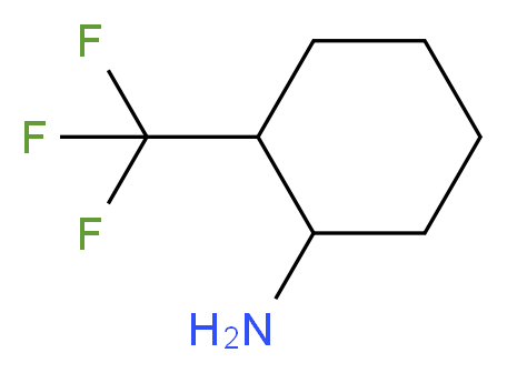 2-(trifluoromethyl)cyclohexan-1-amine_分子结构_CAS_58665-69-3