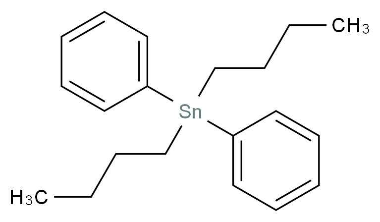 dibutyldiphenylstannane_分子结构_CAS_6452-61-5