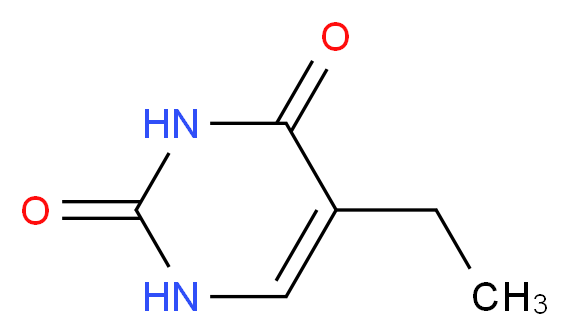 5-ethyl-1,2,3,4-tetrahydropyrimidine-2,4-dione_分子结构_CAS_4212-49-1