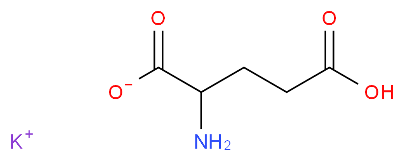 Monopotassium glutamate_分子结构_CAS_540778-10-7)