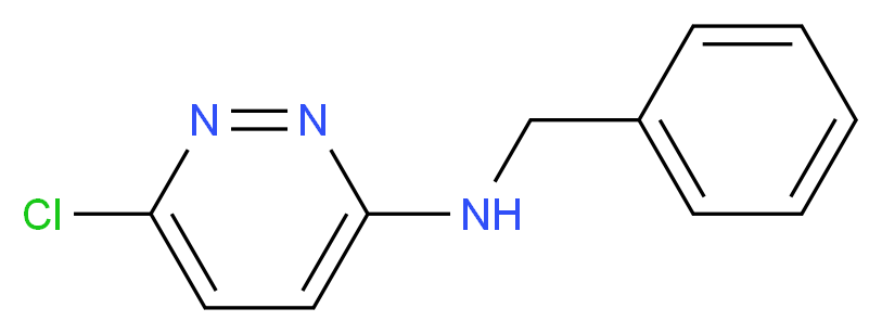 N-benzyl-6-chloropyridazin-3-amine_分子结构_CAS_)