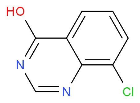 8-chloroquinazolin-4-ol_分子结构_CAS_101494-95-5