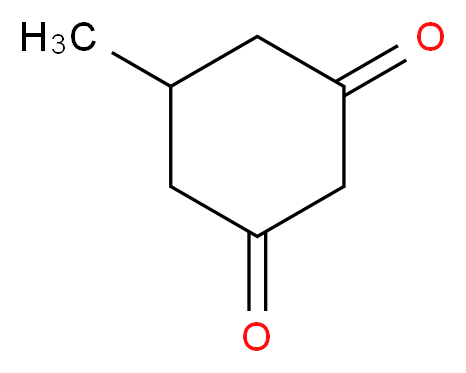 5-methylcyclohexane-1,3-dione_分子结构_CAS_4341-24-6