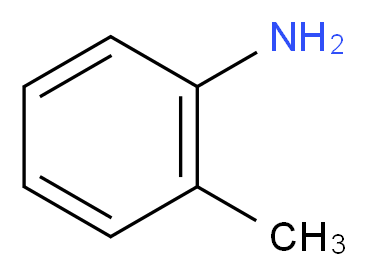 2-methylaniline_分子结构_CAS_95-53-4