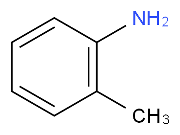 邻甲苯胺 溶液_分子结构_CAS_95-53-4)