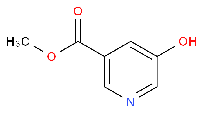 methyl 5-hydroxypyridine-3-carboxylate_分子结构_CAS_30766-22-4