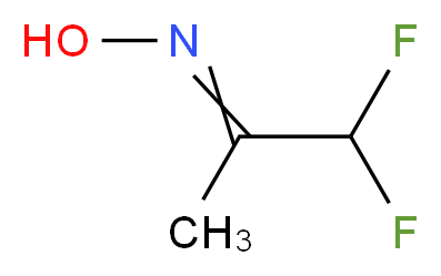 N-(1,1-difluoropropan-2-ylidene)hydroxylamine_分子结构_CAS_433-49-8