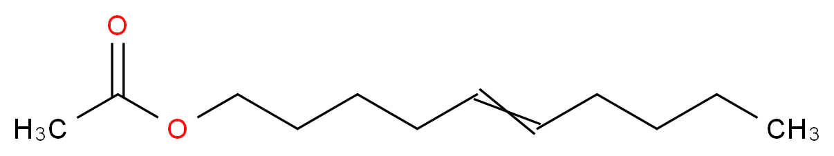 E-5-DECEN-1-YL ACETATE_分子结构_CAS_38421-90-8)