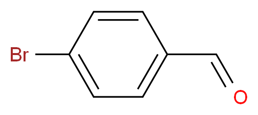 4-bromobenzaldehyde_分子结构_CAS_1122-91-4