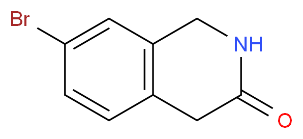 7-Bromo-1,2-dihydroisoquinolin-3(4H)-one_分子结构_CAS_943751-93-7)