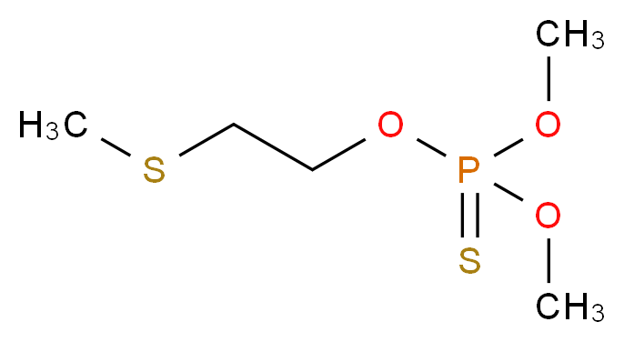 methyl 2-(methylsulfanyl)ethyl methoxy(sulfanylidene)phosphonite_分子结构_CAS_682-80-4