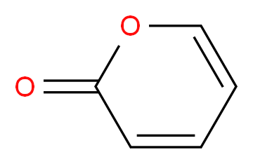 2H-pyran-2-one_分子结构_CAS_504-31-4