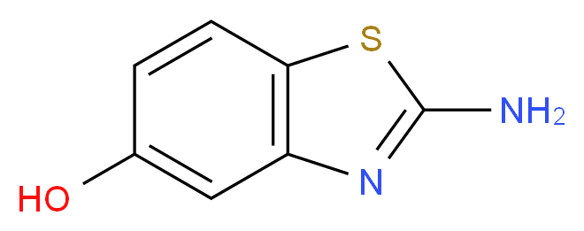 2-amino-1,3-benzothiazol-5-ol_分子结构_CAS_118526-19-5