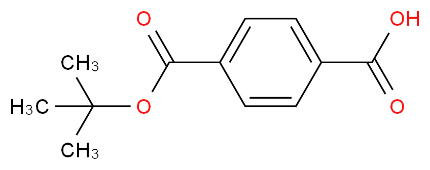 4-(tert-Butoxycarbonyl)benzoic acid_分子结构_CAS_20576-82-3)