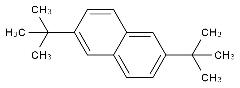 2,6-DI-tert-BUTYLNAPHTHALENE_分子结构_CAS_3905-64-4)