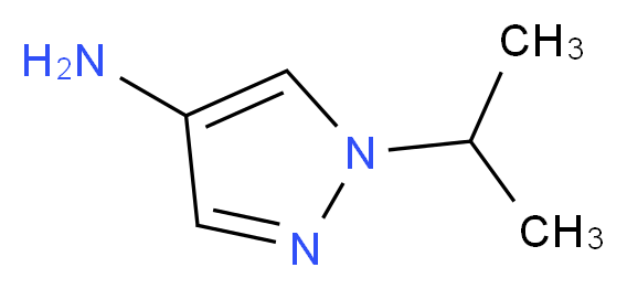 1-(propan-2-yl)-1H-pyrazol-4-amine_分子结构_CAS_97421-16-4