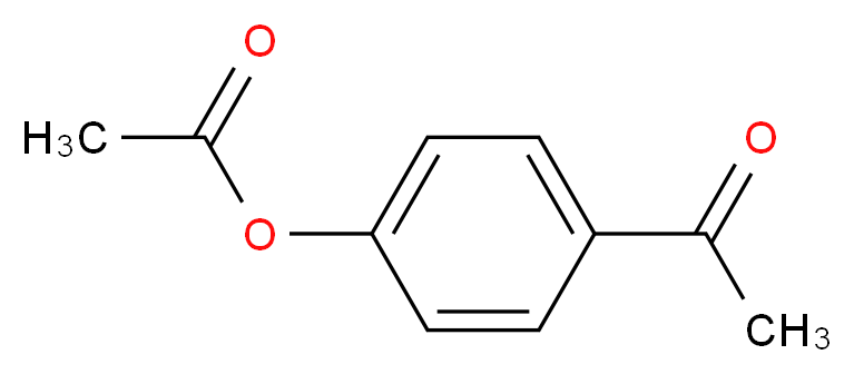 4-acetylphenyl acetate_分子结构_CAS_)