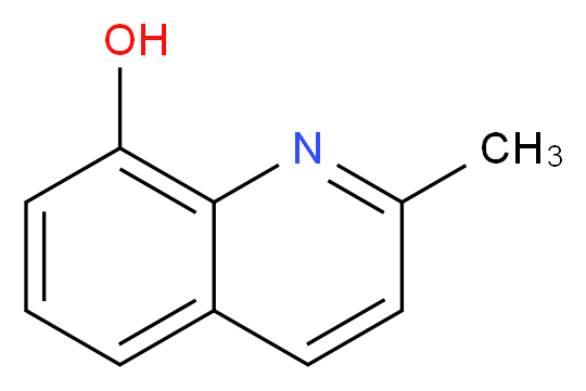 8-羟基-2-甲基喹啉_分子结构_CAS_826-81-3)