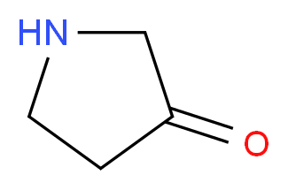 Pyrrolidin-3-one_分子结构_CAS_96-42-4)