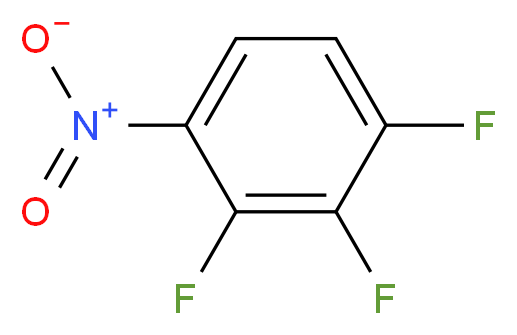 2,3,4-Trifluoronitrobenzene_分子结构_CAS_771-69-7)