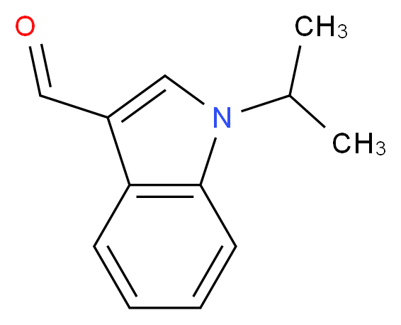 1-Isopropyl-1H-indole-3-carbaldehyde_分子结构_CAS_151409-84-6)