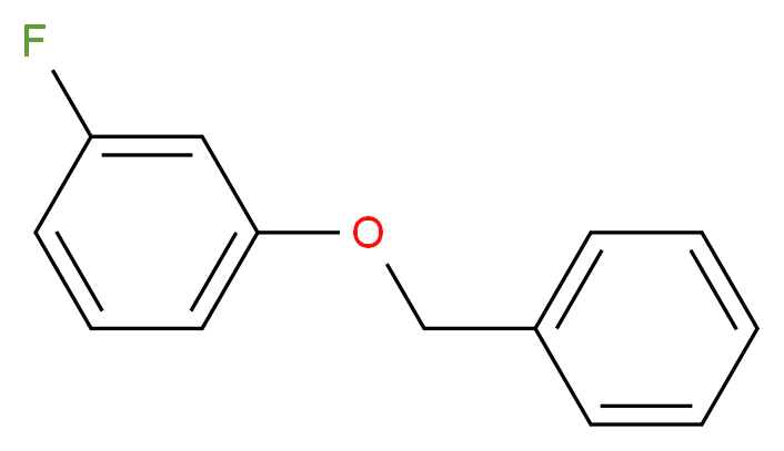 1-(benzyloxy)-3-fluorobenzene_分子结构_CAS_72216-35-4