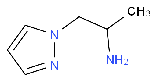 1-(1H-pyrazol-1-yl)propan-2-amine_分子结构_CAS_936940-15-7)