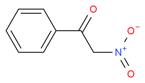 苯甲酰硝基甲烷_分子结构_CAS_614-21-1)
