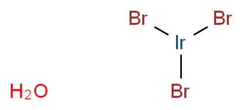 tribromoiridium hydrate_分子结构_CAS_317828-27-6