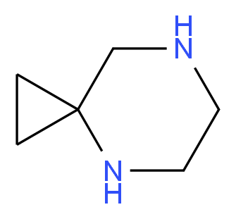 4,7-diazaspiro[2.5]octane_分子结构_CAS_145122-56-1