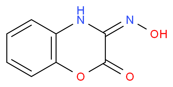 2H-1,4-Benzoxazine-2,3(4H)-dione 3-oxime_分子结构_CAS_)